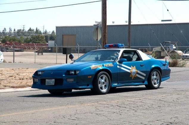 Nevada Highway Patrol Camaro B4C side view