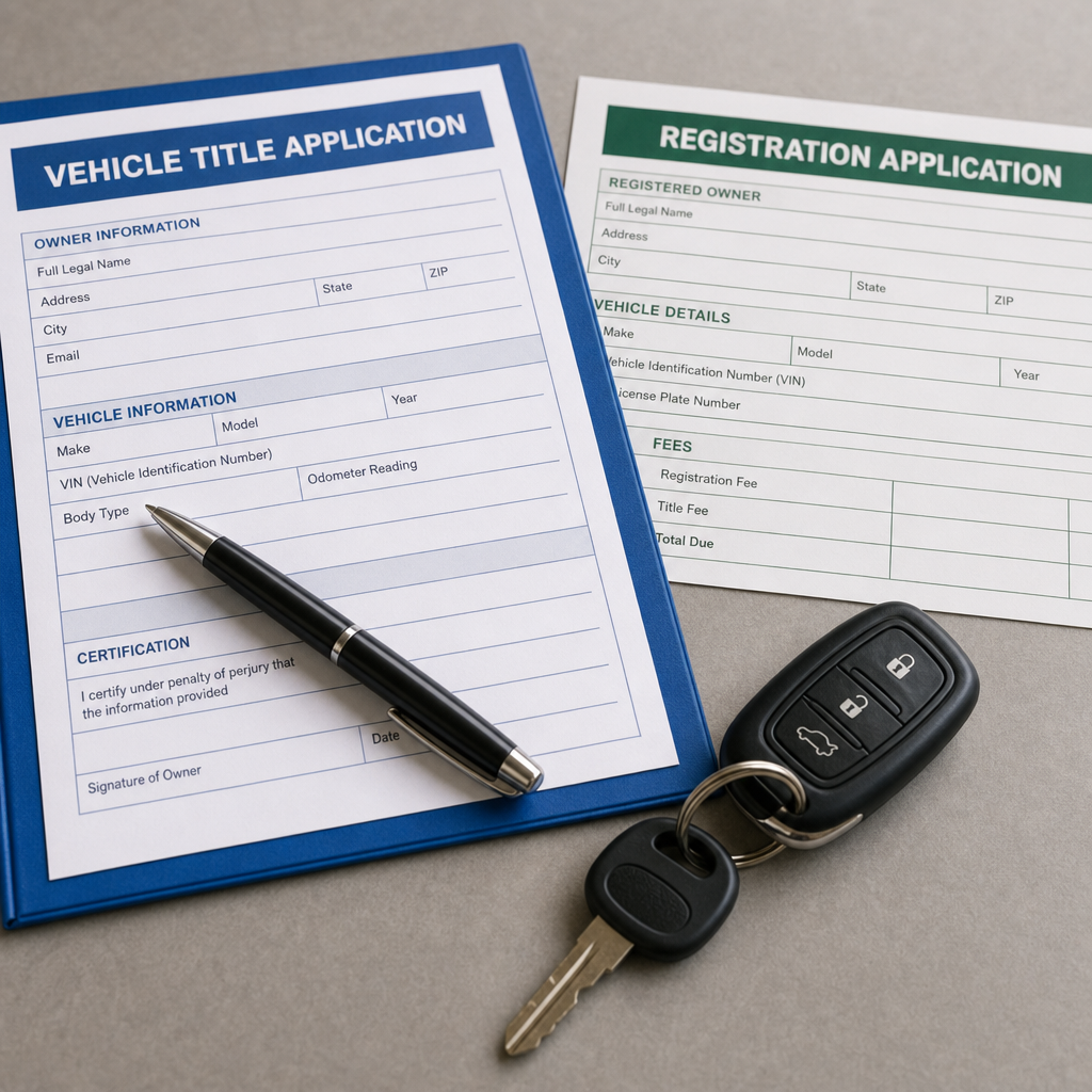 Title and registration process