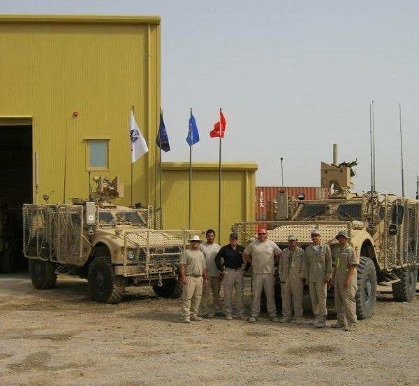 M-ATVs in Kandahar, Afghanistan during the early operational period