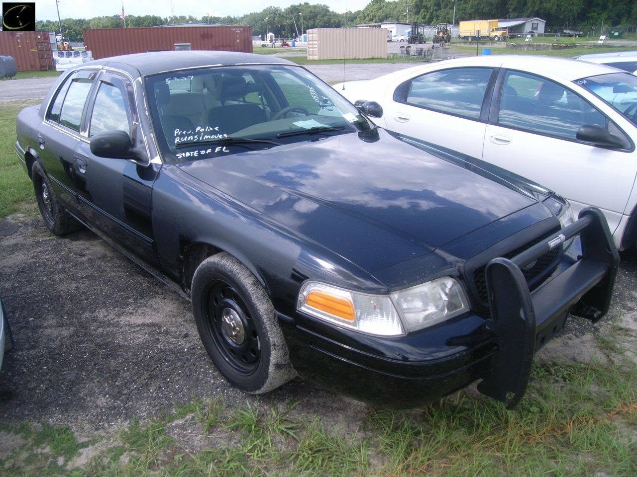 Former police and State of Florida Crown Victoria at Tampa Machinery Works