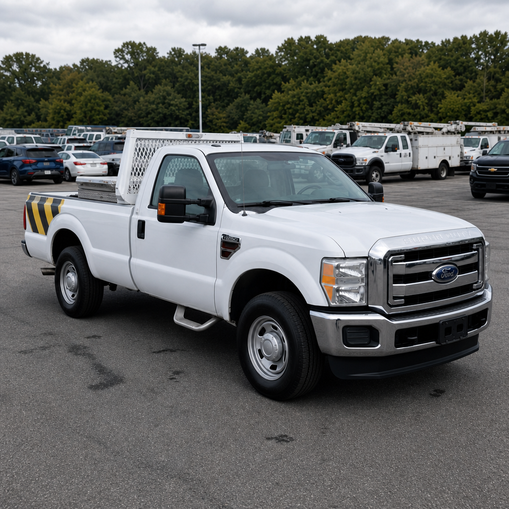 Government fleet service trucks