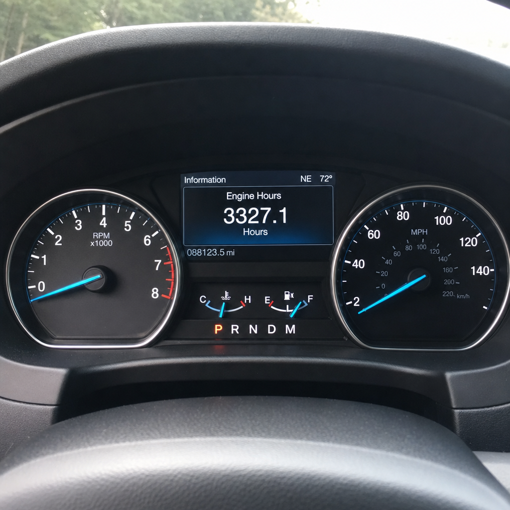 Understanding Mileage vs Engine Hours vs Idle Hours on a Police Vehicle