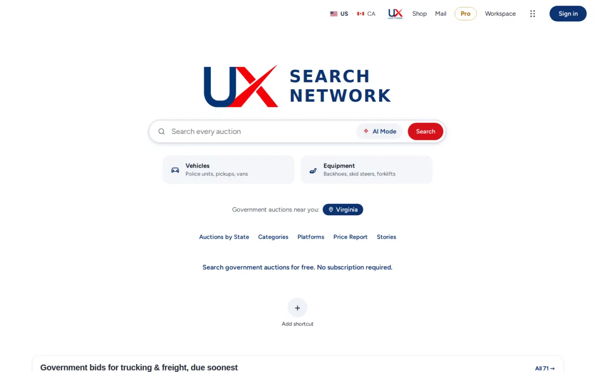 UX Search